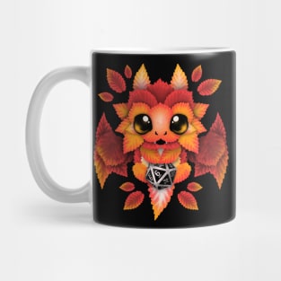 Dragon of leaves Mug